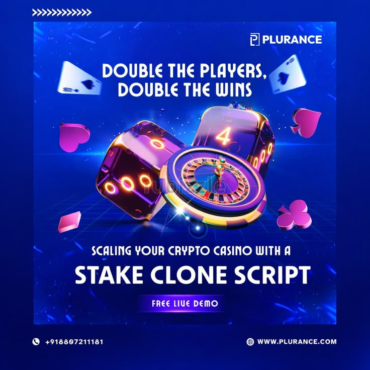 Stake Clone Script That Helps You Build a Billion-Dollar Casino Brand